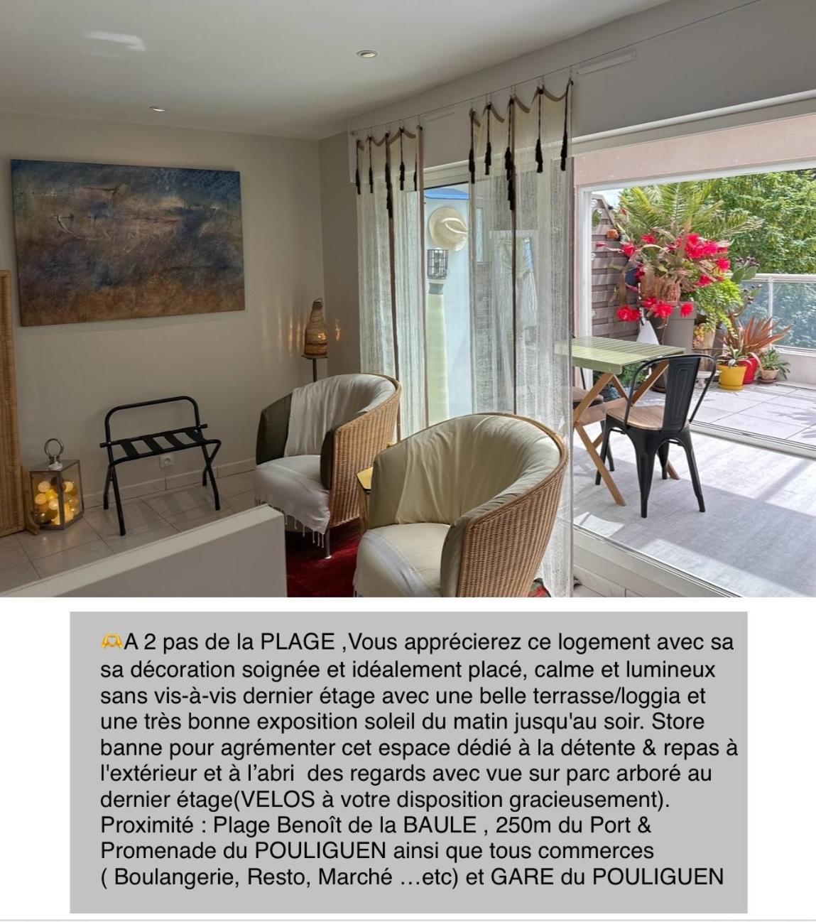 Appt Lumineux & Calme , Idealement Bien Situe , Velo A Disposition La Baule-Escoublac Exterior foto